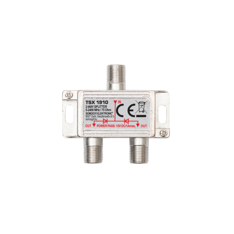 Splitere TV - Splitter distribuitor F 2 cai 5-2400MHz HOME