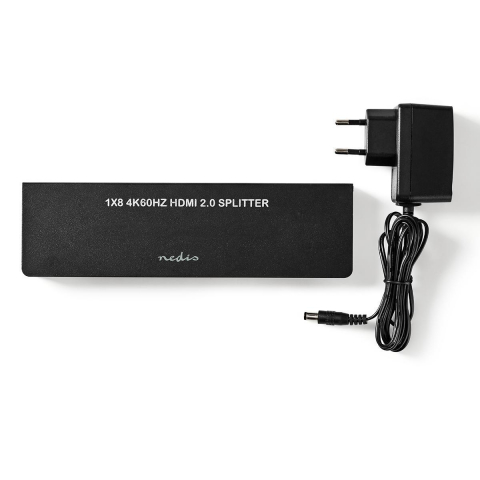 Adaptoare HDMI - Splitter HDMI 4K 8 Porturi Nedis – Transmite simultan pe 8 ecrane Ultra HD 60Hz