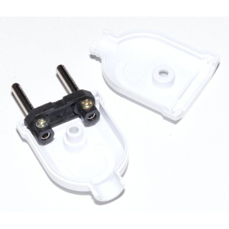 Stecher plat euro 10A 250VAC alb P7062 LAVA Sokets 612508133991 [1]