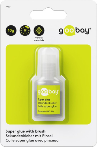 Super glue flacon cu pensulă 10gr Goobay [1]