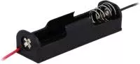 Suporti baterii-acumulatori - Suport 1x AA R6 cu cabluri 150mm COMF BH-311-1A – IoElectronice.ro