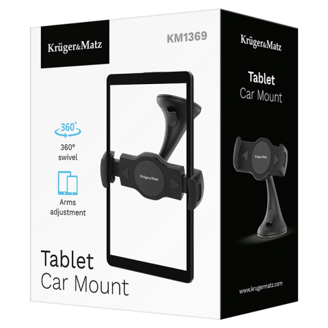 Suport auto universal tablete Kruger&Matz KM1369 – IoElectronice.ro [3]