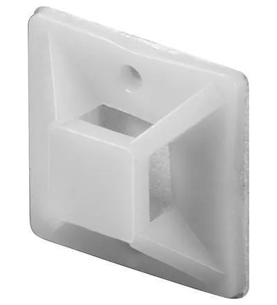 Scule mentenanta - Suporti autoadezive pentru coliere plastic 19x19mm 100buc fixPoint