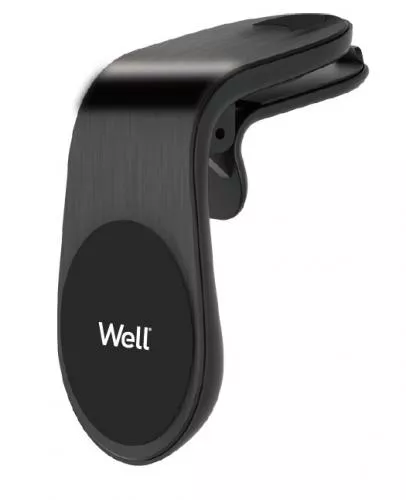 Suporti telefon pentru auto - Suport automagnetic pentru telefon cu prindere la ventilație Well – IoElectronice.ro