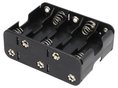 Suport baterii 10x AA R6 tip 6F22 COMF BH-3103B negru Confortable Electronic Co. Ltd [1]