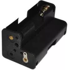 Suporti baterii-acumulatori - Suport baterii AA pentru 3 bucăți cu contacte pentru lipire – IoElectronice.ro