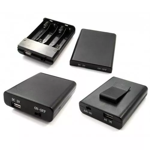 Suport baterii AA R6 4buc cu terminal mama USB A CONFORTABLE SBH341-3S/USB [3]