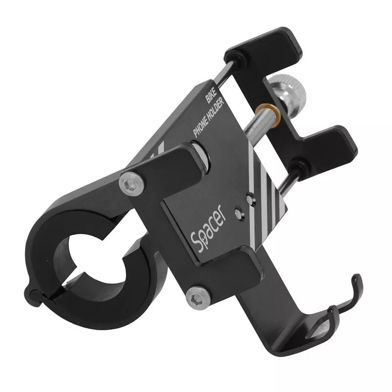 Suport bicicleta metalic negru SPACER SPBHB – Accesoriu durabil și sigur pentru telefonul tău în oraș [3]