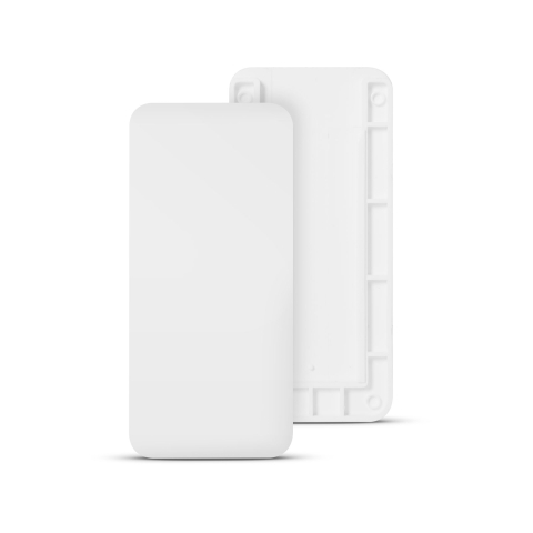 Accesorii birou - Suport de perete autoadeziv detașabil pentru fixare prelungitoare routere telecomenzi aparate de uz casnic 100x45 mm Delight 111