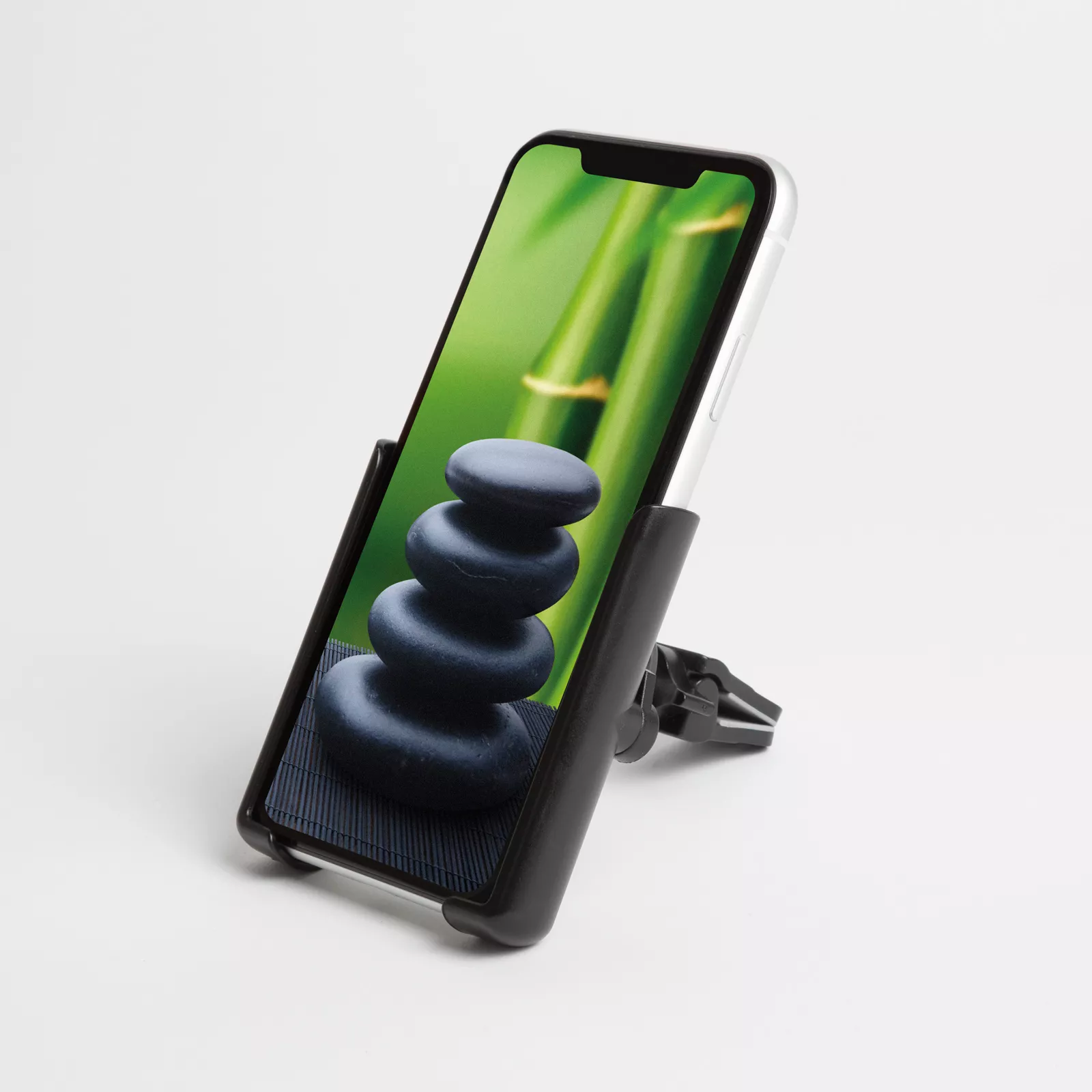 Suport de telefon cu fixare în grilajul de aerisire auto negru MNC – IoElectronice.ro [2]