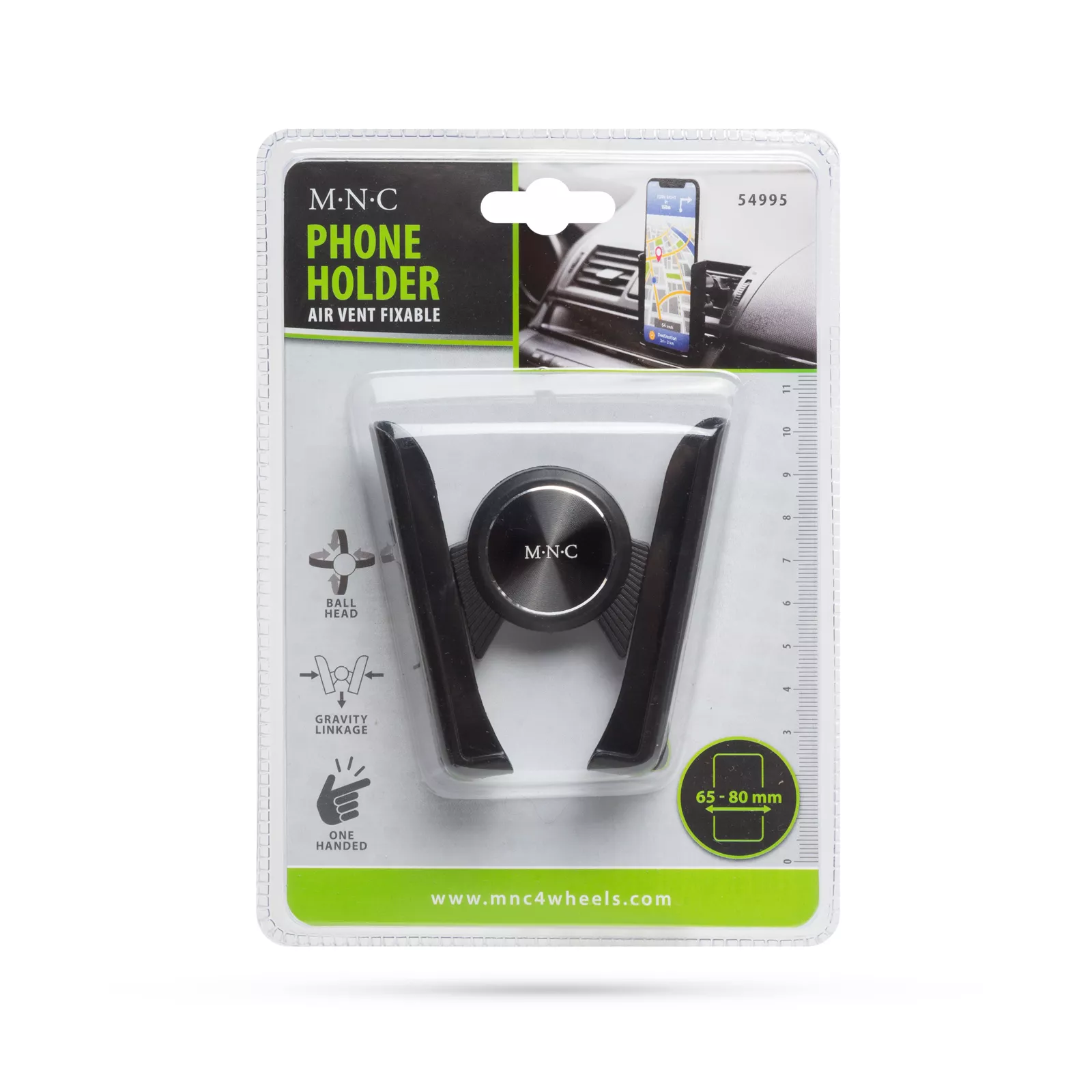 Suport de telefon cu fixare în grilajul de aerisire auto negru MNC – IoElectronice.ro [4]