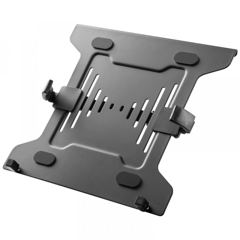 Coolere laptop - Suport laptop din oțel STELL S-SAA4000, capacitate 9 kg, orientare orizontală, standard VESA 75x75, negru