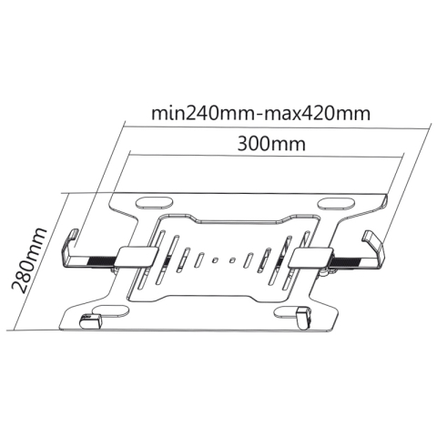 Suport laptop din oțel STELL S-SAA4000 – IoElectronice.ro [3]