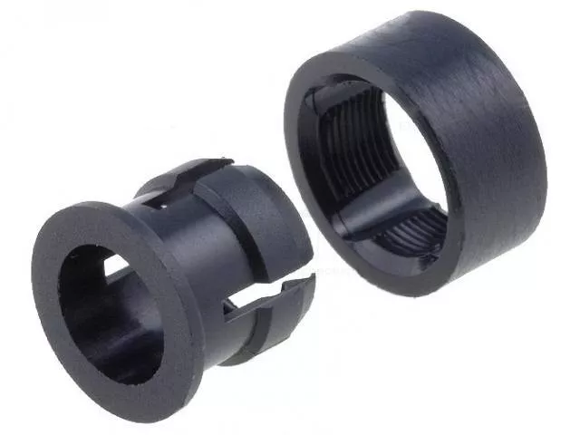 Led-uri - Suport LED 5mm două piese KINGBRIGHT RTC-52 HULSE&RING