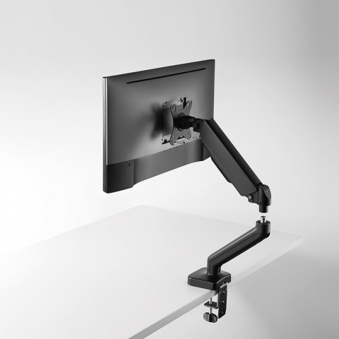 Suport monitor VESA 75x75/100x100, reglabil, pentru ecrane 13-27 inch, Cabletech UCH0208-1, negru [3]