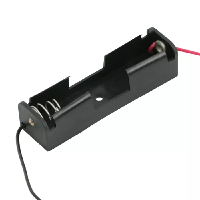 Suporti baterii-acumulatori - Suport pentru baterie AA 1buc cu contacte pentru lipire – IoElectronice.ro