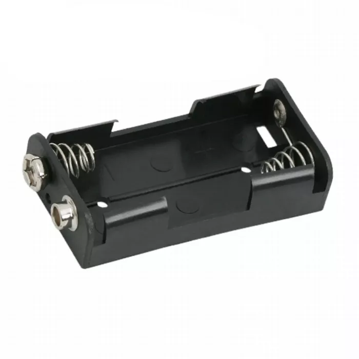 Electrice - Suport pentru baterii 2buc AA cu mufa de conectare 9V