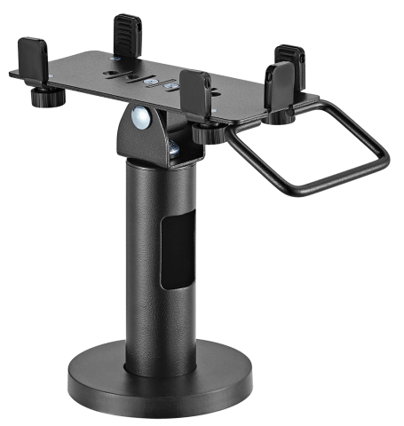 Suport pentru POS cu rotire 360° și ajustare +/-45°, montaj pe masă, compatibil cu majoritatea terminalelor [2]