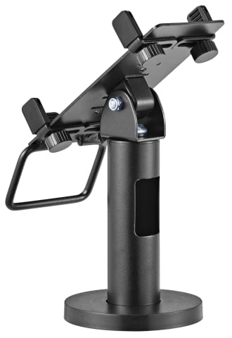 Telefoane-tablete - Suport pentru POS cu rotire 360° și ajustare +/-45°, montaj pe masă, compatibil cu majoritatea terminalelor