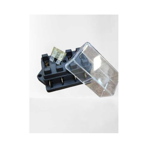 Accesorii Auto - Suport siguranță auto medie 20mm cutie/bloc 4 siguranțe – IoElectronice.ro