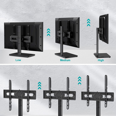 Suport stand TV LCD 32-55 inch 40kg Cabletech UCH0022-S negru [1]