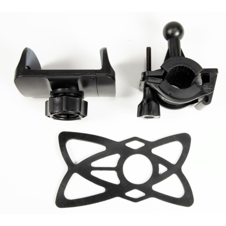Suport telefon pentru bicicleta negru Inter-Tech MTH-200 55 x 70 x 120 mm [5]