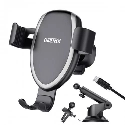 Suport telefon cu încărcare wireless 10W/7.5W/5W Choetech T536-S – IoElectronice.ro [1]