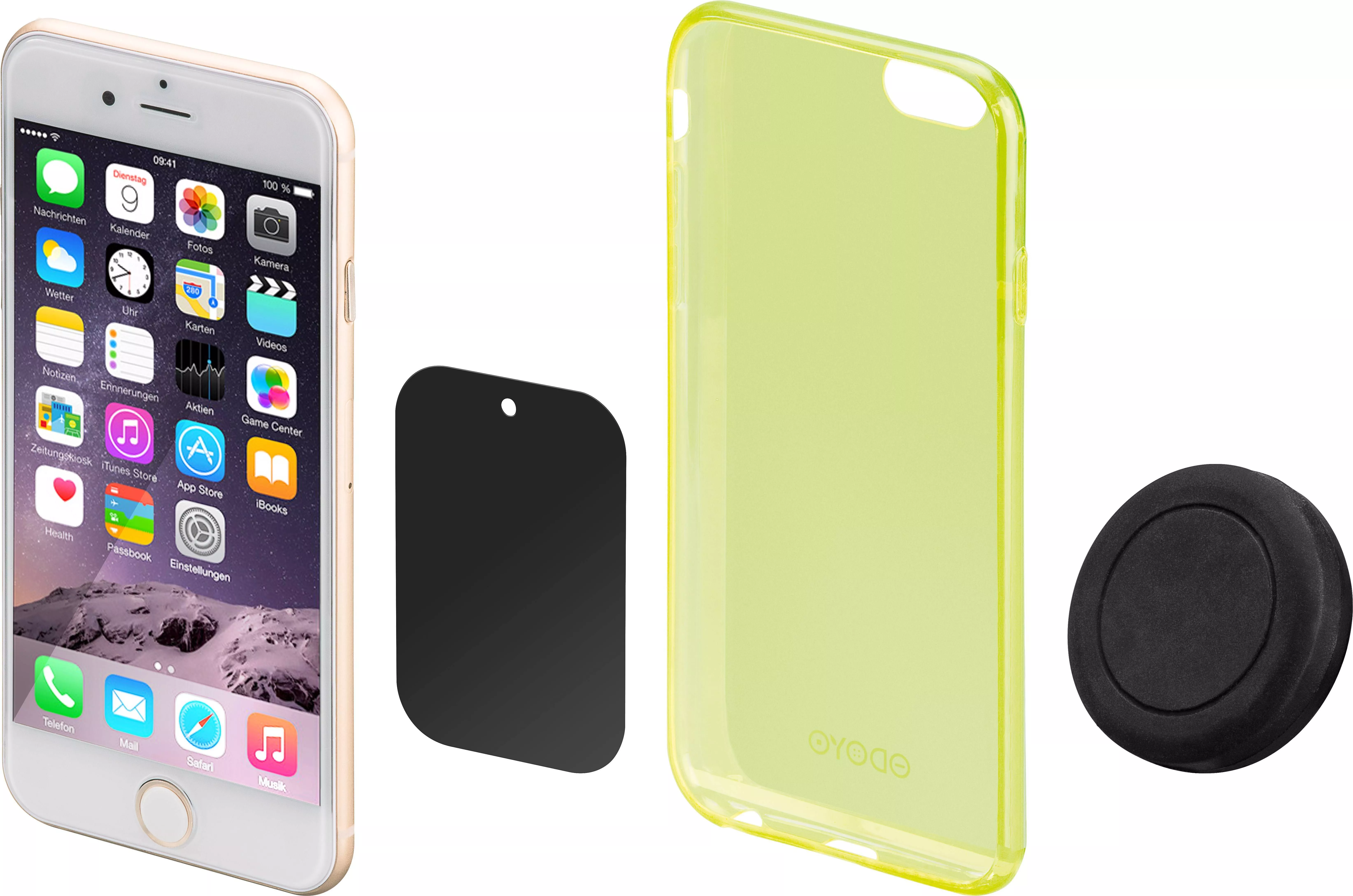 Suport telefon universal magnet in grila ventilatie auto Goobay - IoElectronice.ro [1]