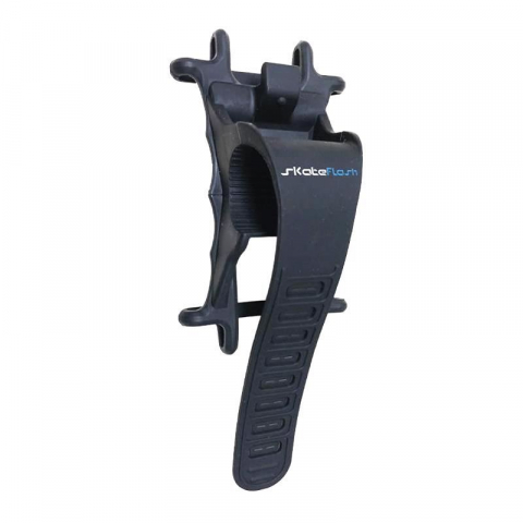 Accesorii Off-Road, ATV, QUAD, SSV - Suport telefon mobil pentru ghidon Skateflash, silicon, compatibil 5-6.3”, negru, ușor și sigur pentru bicicletă sau trotinetă