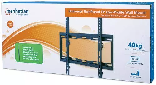 Suport universal TV de fixare pe perete 32 - 55 inch max 40kg 460934 Manhattan [2]