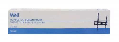 Suport TV LCD inclinabil cu snur de perete 23"-60" Well - IoElectronice.ro [2]