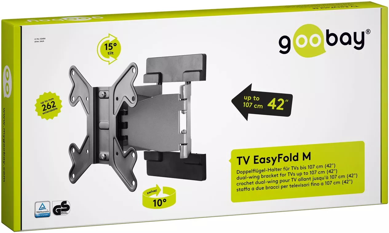 Suport universal pt LCD 17-42 inch max 30kg Goobay – IoElectronice.ro [5]