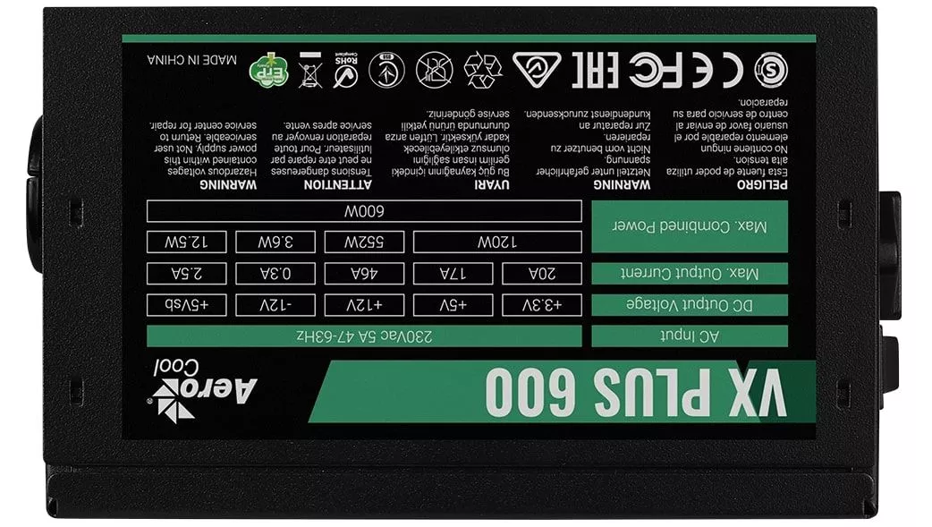 Sursa Aerocool VX Plus 600 600W – IoElectronice.ro [2]