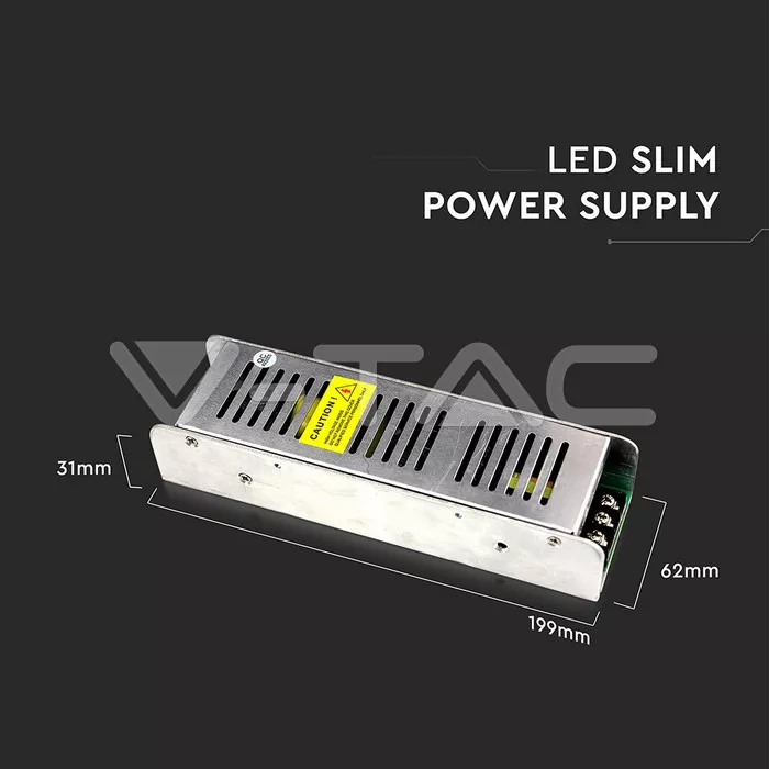 Sursă alimentare 24V 150W 6.5A IP20 V-TAC pentru iluminat LED și echipamente electrice [3]
