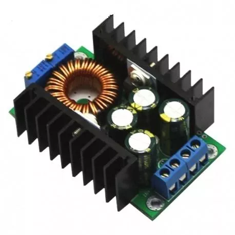 Module diverse - Sursa de tensiune coborătoare reglabilă 12A, 7-32V la 0.8-28V, eficiență 95%, compactă și fiabilă