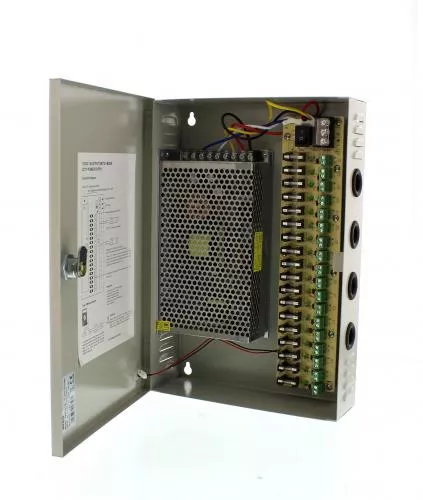 Surse-alimentatoare - Sursă in comutatie AC-DC 240W 12V 20A, 18 canale, cutie metalică, ideală pentru aplicații industriale