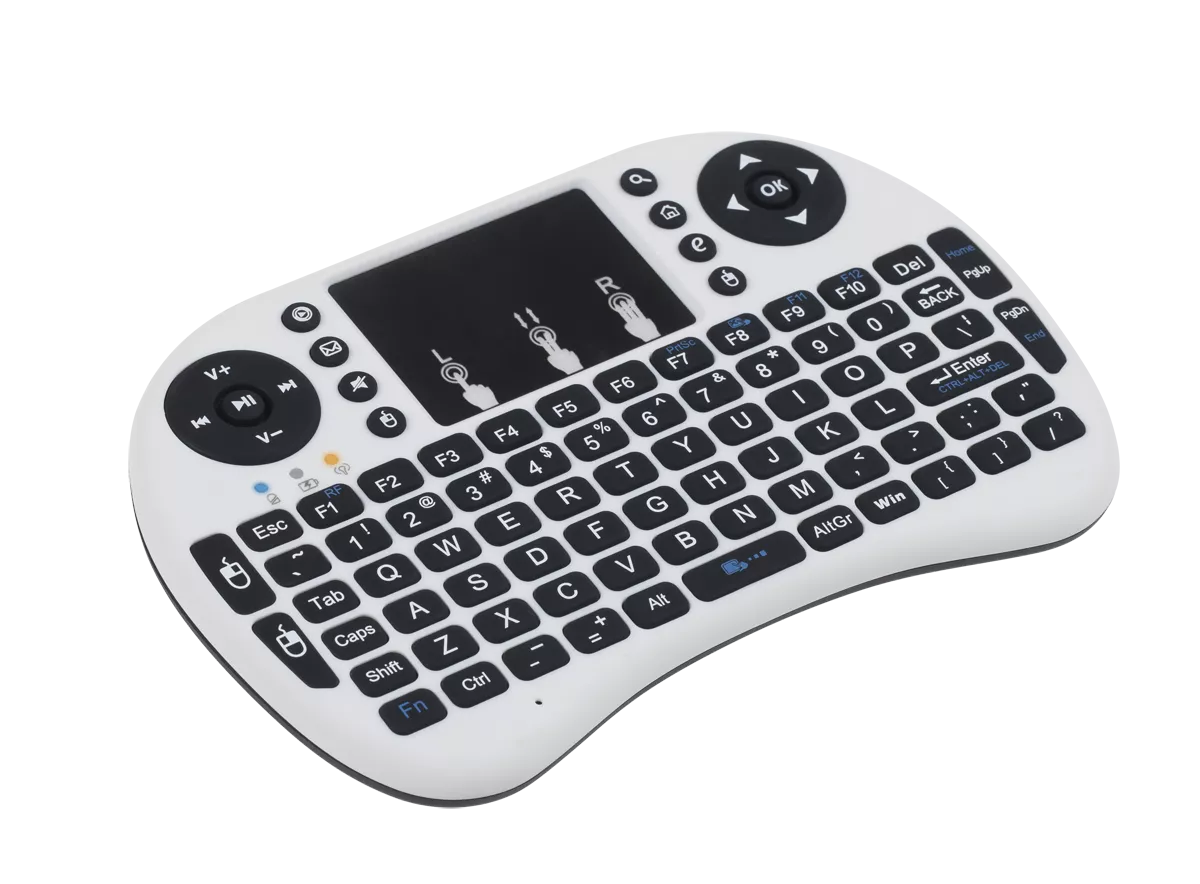 Computer-laptop - Tastatură Bluetooth Android Smart cu Touchpad și 18 Taste Funcționale – Compatibil Windows, Linux, Android