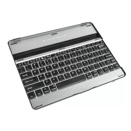 Computer-laptop - Tastatură wireless aluminiu pentru tabletă 9.7" – Bluetooth 3.0, autonomie 55h, design elegant și portabil