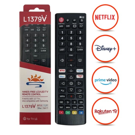 Telecomanda 1379V LG/Samsung Smart TV 4K + Baterii Incluse [2]