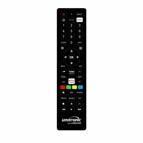 Telecomenzi TV - Telecomanda 1720 Unitronic universala compatibila TV LCD Hisense 1720WUNI20190903 – IoElectronice.ro