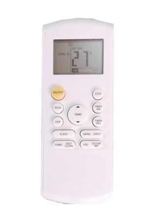 Telecomenzi aer conditionat - Telecomanda Aer Conditionat LDK Midea RG57A7 similară cu originalul (274)