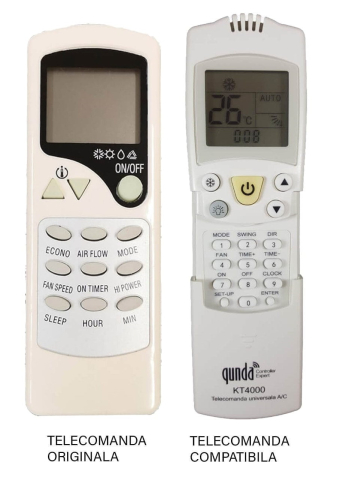 Telecomenzi - Telecomandă Universală Aer Condiționat Chigo/Nordstar/ZH/LW-03 - Funcții Similare cu Originalul