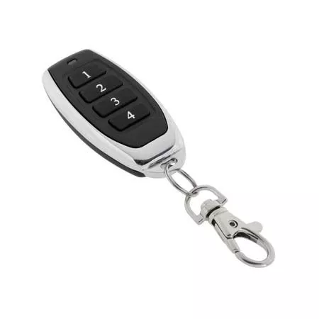 Telecomenzi RF porti - Telecomanda automatizări porți Cabletech, model cu 4 butoane, compatibilă cu automatizări porți, garanție 24 luni.