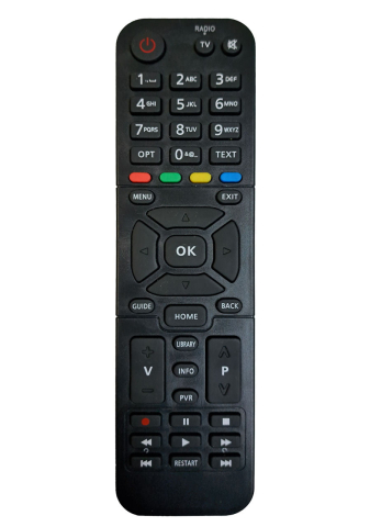 Telecomenzi cablu si satelit - Telecomandă Compatibilă FOCUS-HD MZ-52 IR 4303 - Control Precise pentru Recieverul Tău