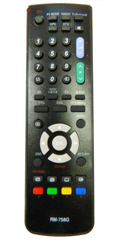 Sharp - Telecomanda compatibilă TV Sharp RM-758G IR 1429 (138) – IoElectronice.ro