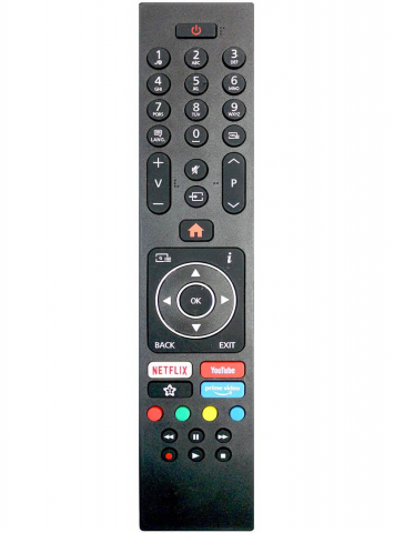 Vestel - Telecomandă Compatibilă TV Vestel, JVC, Horizon IR 1423 – Model Original 55HL7530U/B
