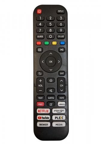 Telecomenzi - Telecomandă Compatibilă TV Vortex Media Nei IR 1159 – Control Original și Precizie