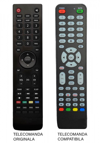 Telecomenzi - Telecomandă Compatibilă Walton 32WA5100 - Receptor Original, Funcționează Perfect
