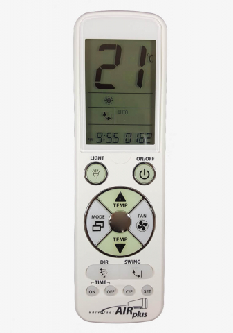 Telecomenzi aer conditionat - Telecomandă Universal Air Plus 5000 pentru aer condiționat, display 2.6" LED alb și lanternă Jolly 42534JL20