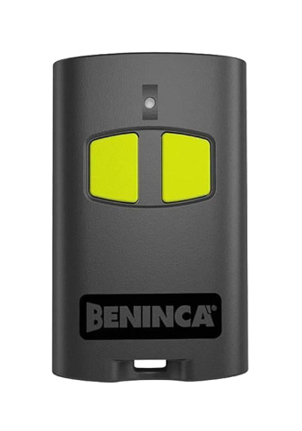 Audio-video - Telecomanda poartă garaj 2 butoane cod săritor frecvență 433.92 MHz - Beninca TO.GO2VA (800) – IoElectronice.ro